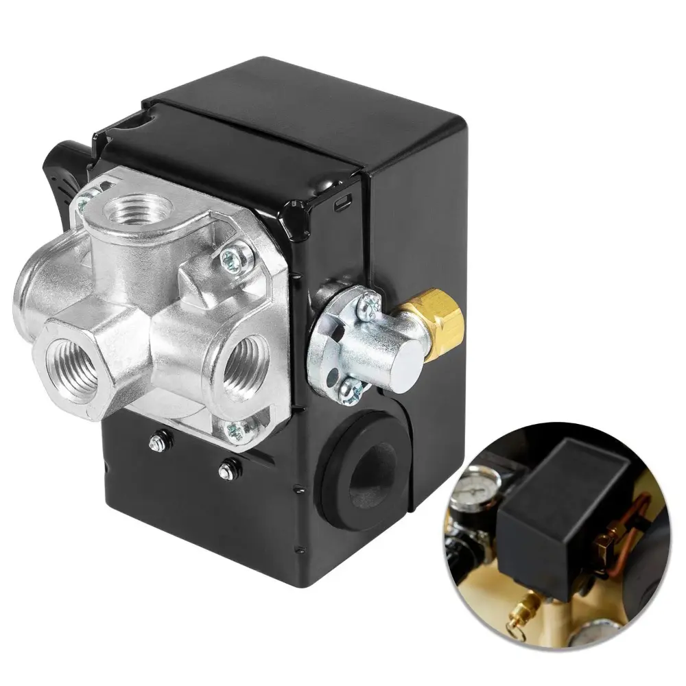 New Fit For Ingersoll Rand 145/175 PSI Air Compressor 23474653-A Pressure Switch, 23474570 for Ingersoll Rand 2545 2340 2475 Pressure Switch Two Stage Compressor