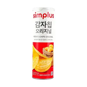 HOMEPLUS Simpleplus Original Potato Chips 110g - Crispy Korean Snack