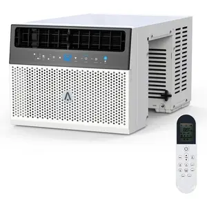 Garvee Window Air Conditioner 8000 BTU with WiFi, Energy Efficient Window AC Unit Cools Up to 350 Sq.ft. with Remote App Control, Ideal for Apartment, Living Room, Medium Room, White (U-Shape)