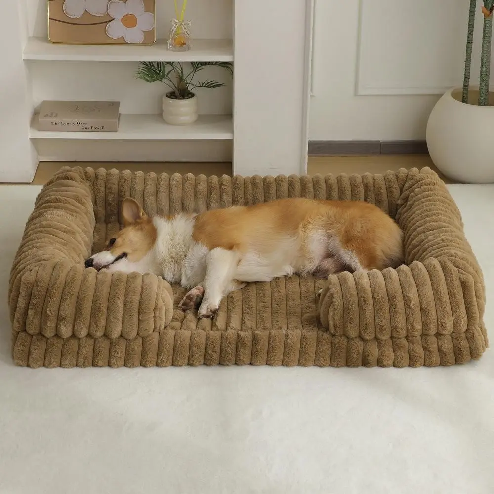 Large Dog Bed, Puppy Bed, Soft Pet Mat, Comfortable Cat House, Ideal for Dogs & Cats, Cozy and Plush Pet Resting Area, Perfect for Home Use