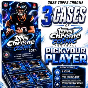 TRIPLE CASE 2025 TOPPS CHROME COSMIC PYP