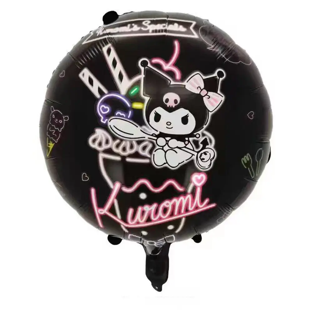 Cute Cartoon Themed Balloon Decorations for Birthday Parties