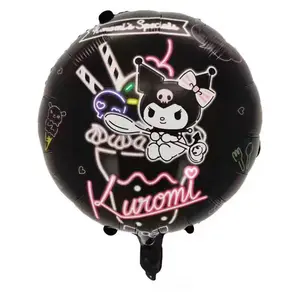 Cute Cartoon Themed Balloon Decorations for Birthday Parties