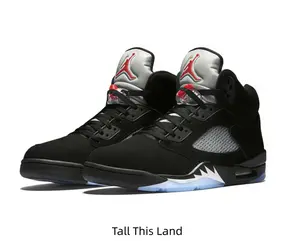 Black Metallic Mid-Top Collectible Sports Shoes, Highly Sought-After Grail Item