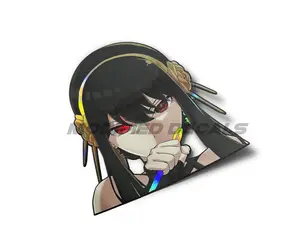 Mama Forger Holographic Anime Vinyl Sticker