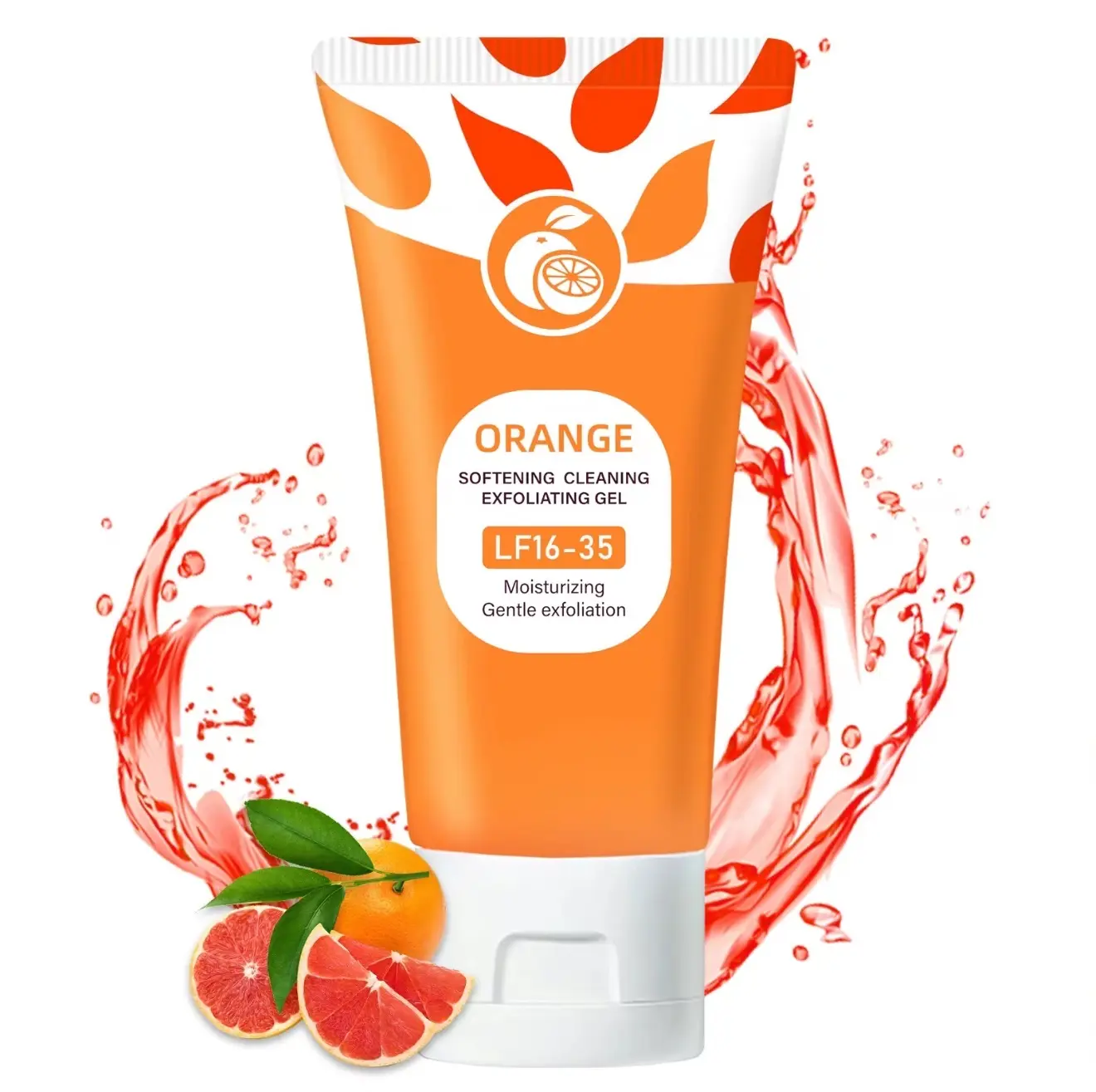 Neroli Gentle Exfoliating Gel Cleanser with Soothing Jojoba Beads & Natural Plant Extracts - Oily Skin-Friendly, Exfoliates Dead Skin, Facial & Body Use, 50 ml Body Care Product, Body Care Products, Exfoliating Dead Skin