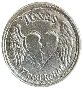 Texas Flood Relief Handcrafted 999 Fine Silver Coins 1 Troy Ounce Each with Certificate of Authenticity Support Texas Relief Efforts