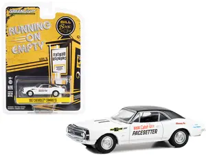 1967 Chevrolet Camaro SS White with Black Top "Book City Chevy Pacesetter Pennsylvania" 1/64 Diecast Model Car by Greenlight