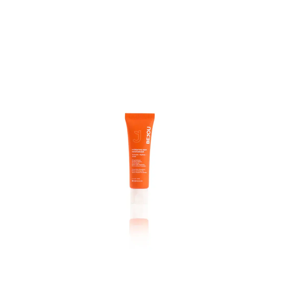BEJOU Mini Hydrating Dew Moisturizer - lightweight  7-in-1 Weightless Microbiome-Friendly  for All Skin Types -  Organic, Hypoallergenic, sensitive, Rosacea, hyperpigmentation Hydrate Skincare Vegan Vitamins Comfort Moisture
