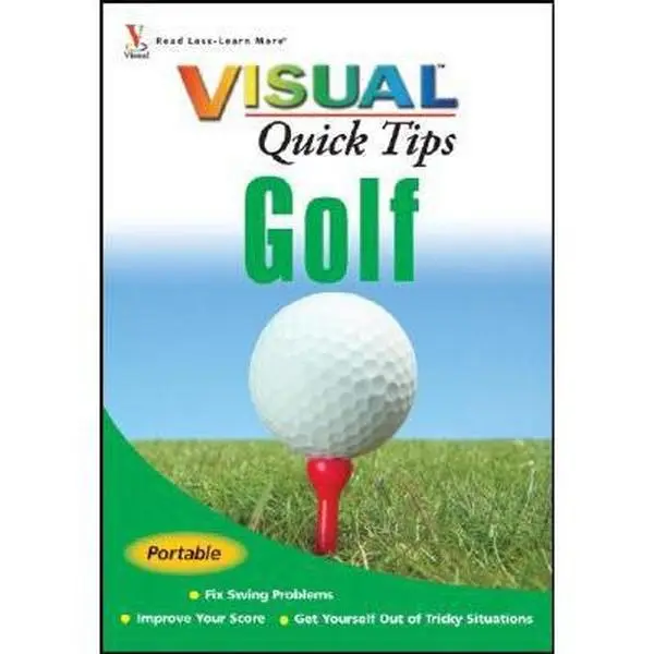 USED-Golf VISUAL Quick Tips by Cheryl Anderson (Paperback)