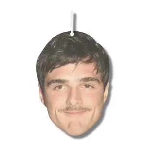 Jacob Elordi Mustache Face Car Air Freshener Ornament Gag Gift