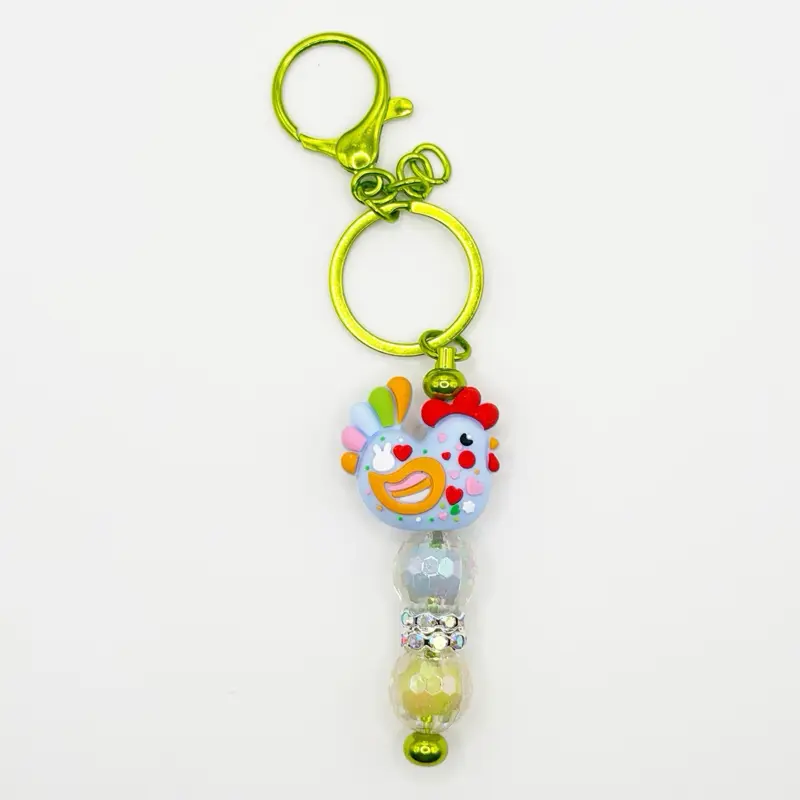 Beaded Keychains                                                           (LIVE Claims Only)