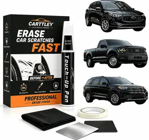 Car Paint Touch Up Pen, Professional Auto Scratch Repair & Remover, Color Accurate Fast Drying, Easy to Use Long Lasting, Washable & Versatile for Most Cars, Trucks & SUVs