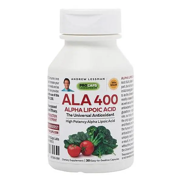 Andrew Lessman Alpha Lipoic Acid-400 - 30 Capsules