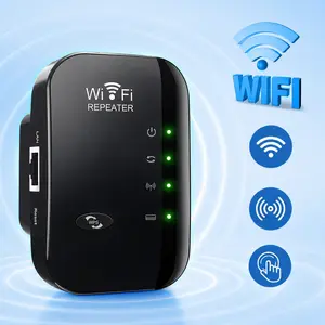 WiFi Signal Booster, 2.4G 300Mbps Wireless Extender, Stable Long Range Reception, Whole House WiFi Coverage, Connect 50+ Devices, Simple Installation for Indoor Use