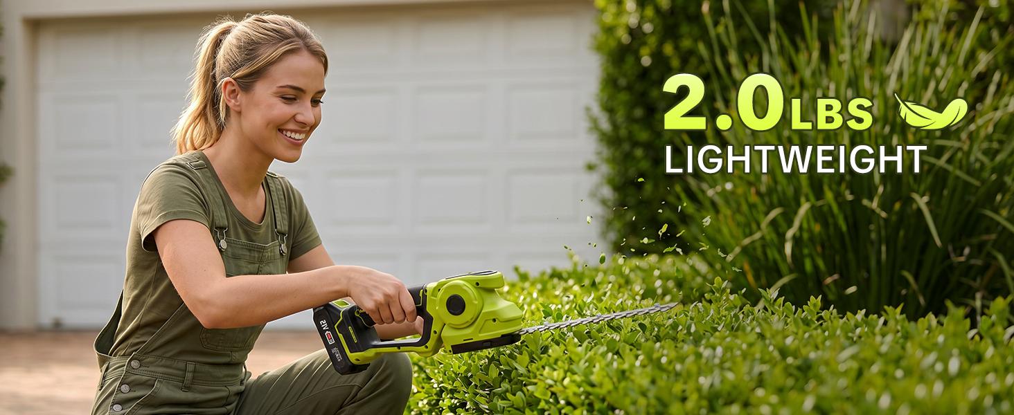 【FathersDayGift】SEESE Cordless 2-in-1 Grass Shear & Shrub Trimmer, Handheld Electric Hedge Trimmer, 2*21V Batteries,Lightweight for Lawn Hedge Garden Yard Maintenance fathersdaygift 【FathersDayGift】SEESE Cordless 2-in-1 Grass Shear & Shrub Trimmer, Handheld Electric Hedge Trimmer, 2*21V Batteries,Lightweight for Lawn Hedge Garden Yard Maintenance fathersdaygift