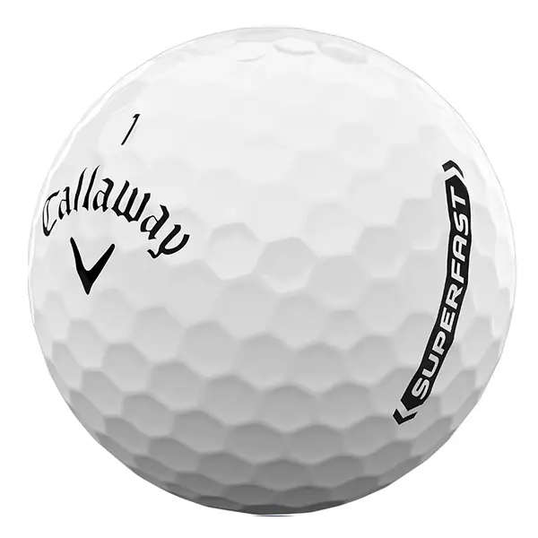 Callaway Superfast Near Mint Golf Balls - Distance-Focused Golf Supply with Soft Feel, Easy Launch, Reliable All-Around Playability, Durable Sports Equipment