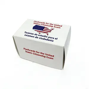 2025-2026 Updated Official 128 Civics Flash Cards Set — English Spanish Bilingual 128 Essential Questions Answers