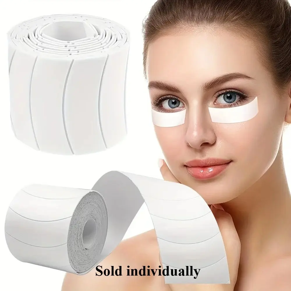 110 Pieces Eyelash Extension Pads, Pe Foam Non-Woven Fabric Lash Isolation Tape, Salon Use Eyelash Transplant Patch Sheets, Eyelash Tools