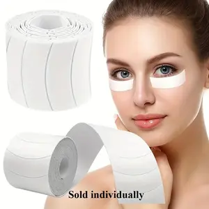 110 Pieces Eyelash Extension Pads, Pe Foam Non-Woven Fabric Lash Isolation Tape, Salon Use Eyelash Transplant Patch Sheets, Eyelash Tools