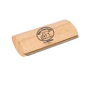 Pet Hair Removal Tool, Wooden Portable Grooming Brush, Reduces Shedding 95%, Suitable for All Fur Types, Dogs Cats Horses, Grooming Tools, Grooming Supplies
