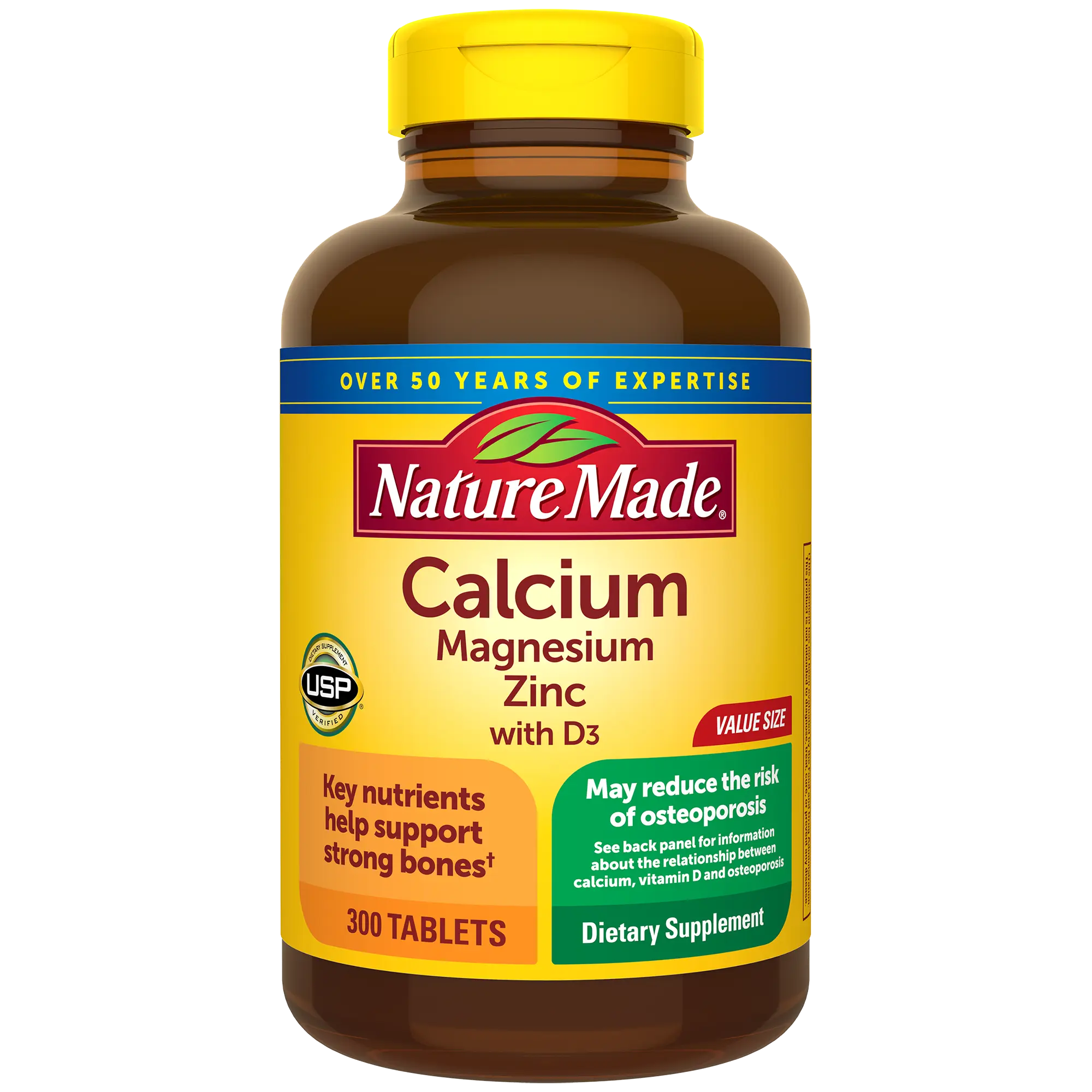 Calcium, Magnesium and Zinc with Vitamin D3 Tablets
