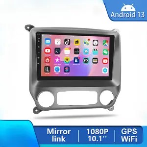 10.1" Android 15 2+64G Car Stereo Radio GPS For Chevrolet Silverado GMC Sierra 2014-18+Backup Camera