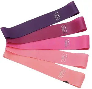 5PCS Non-Slip Resistance Bands Set - 5 Strength Levels, Glute & Leg Workout Gear, Home Fitness Training Tool, Ideal for Gym Stuff