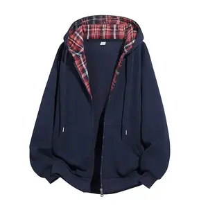 Black hooded sports jacket with a metal zipper, smooth closure, slanted side pockets with zips for easy access, ribbed cuffs for comfort and warmth, suitable for commuting, outdoor activities, and everyday casual wear.GARMENTARY