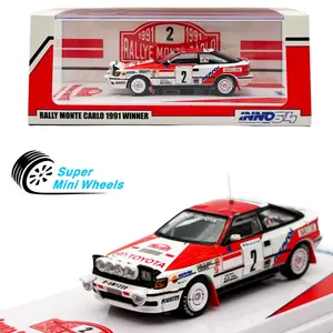 INNO64 1:64 Toyota Celica GT-FOUR ST165 Rally Monte Carlo 1991 Winner