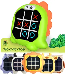 Electronic Tic Tac Toe Bolt Game, 3-in-1 My toeTac Digital Tic Toe Tac Game, Travel Board Fidgets Games for Kids 4 8 12, Brain Memory Games for Kids, Birthday Toy for Girl Boy