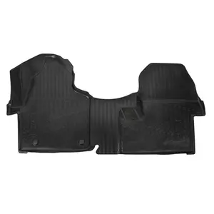 3D Custom Fit Floor Mats for 2019-2026 Mercedes Sprinter/Dodge Sprinter 1500, 2500, 3500, 4500 (All Trims), All-Weather Floor Liners, Black, Rubber