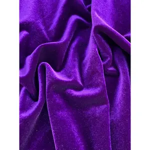 Purple Stretch Velvet