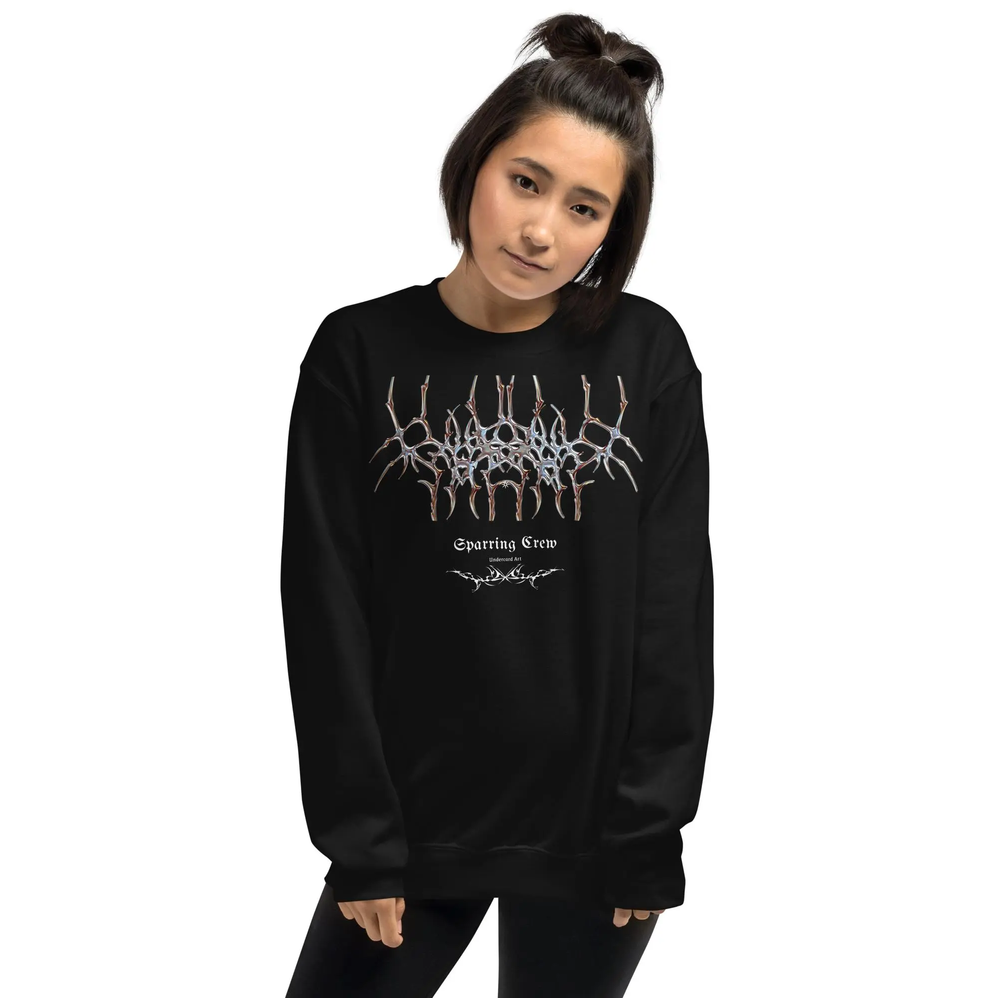 Sparring Crew Unisex Sweatshirt | Boxing Gym Hoodie Alternative | MMA Streetwear Pullover | Combat Sports Training Sweater