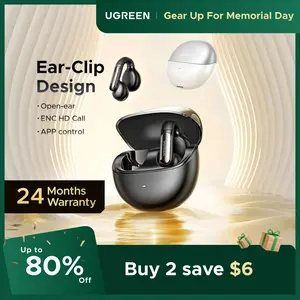 UGREEN S5 Open-Ear Headphone, Support Call Noise Reduction, 24 Hours Battery Life, IPX 5 Waterproof Design- tiktokshopmemorialday