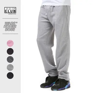 PROCLUB Men's 2 Pocket Comfort Fleece Pants PRO CLUB Warm Sweatpants Casual Jogger Pants Stylish Hip Hop Harem Trouser PRO CLUB