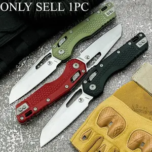 New MSI-1 Outdoor Multi-Function Pocket Folding Knife 440C Blade with Nylon Fiber Handle Daily Camping, Fishing, Survival Knife EDC Cutting and Self-Defense Tool Tactical Knives