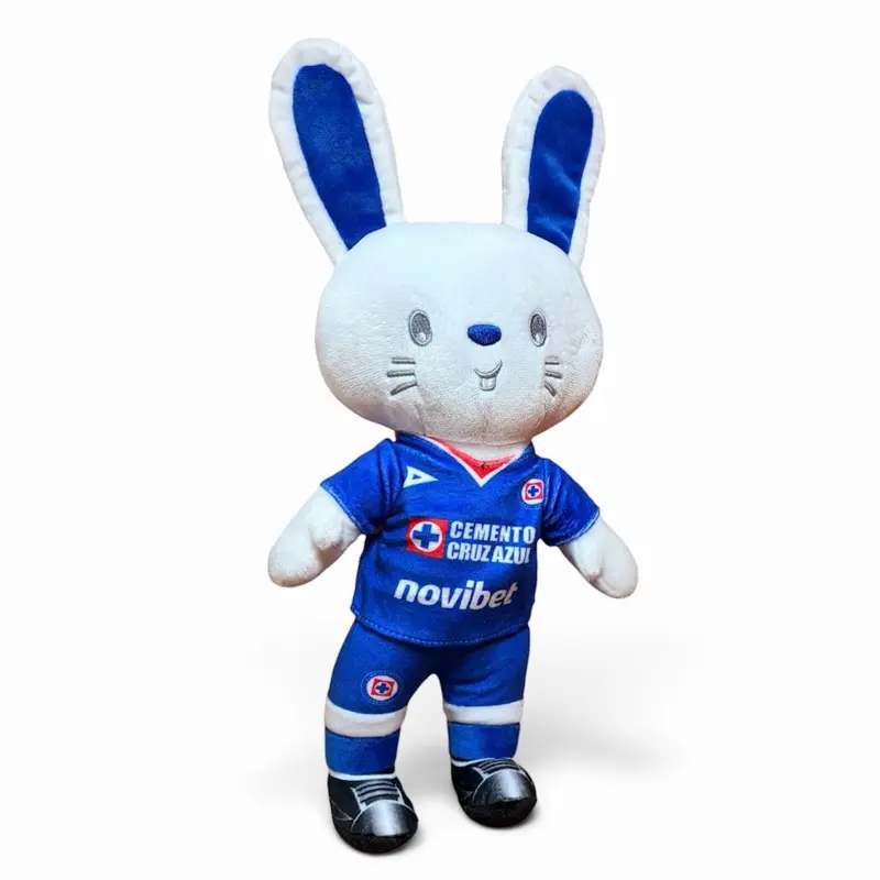 CONEJO BLUE CRUZ AZUL 30cm PELUCHE