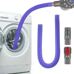 Dryer Vent Cleaner Kit Compatible with V6 V7 V8 V10 V11 V12 V15 Cordless Vacuum, Dryer Vent Vacuum Hose Attachment, Cleaning Tools for Dryer Vents, Crevice Tool for Corners & Gaps Cleaning, Lint removal