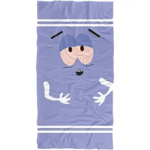 South Park Towelie Bath Towel, Ultra Super Soft Cotton, Quick Dry Absorption, Reusable, Ideal for Pool, Beach, Home Decor, Super Absorbent Towel, Quick Dry Towels