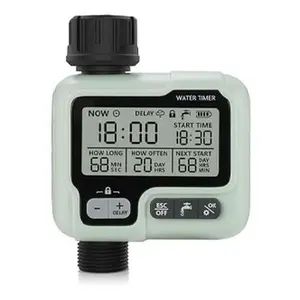 POCKET PANDA Hose Timer,Sprinkler Timers for Watering(Black), Automatic Outdoor Water Timer,Garden Irrigation System Controller,Timed Sprinklers for Yard,Hoses Timer for Lawn.