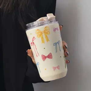 Stainless Steel Insulated Cup 280ML-380ML, Portable Double Layer Thermal Bottle, Insulated Water Bottle for Hot & Cold Drinks, Gym Office Travel Gift, Insulated Travel Drinkware