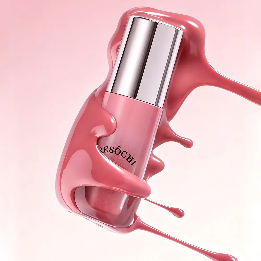 Korean Glossy Lip Gloss, Hydrating Lip Glaze, 6 Colors Available, Moisturizing Non-Sticky, Long-Lasting Clear Shine Dewy, Suitable for All Skin Tones