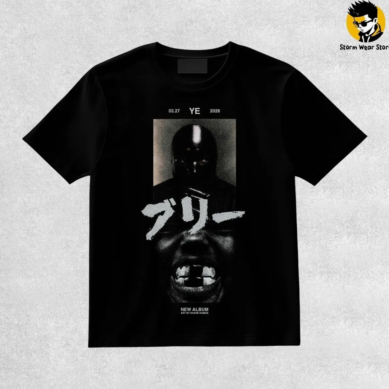 YE - BULLY ALBUM 2026 VINTAGE TEE, Unisex Rap Shirt, Rap Tee, Music Fans Shirt, Rapper Merch Gift for Him Gift For Her, Y2K Womenswear And Menswear Graphic Tee Top Crewneck Apparel P0Y
