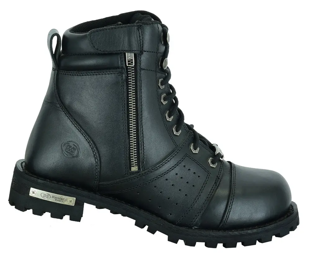 Aviator 6 Men's Leather Motorcycle Boots