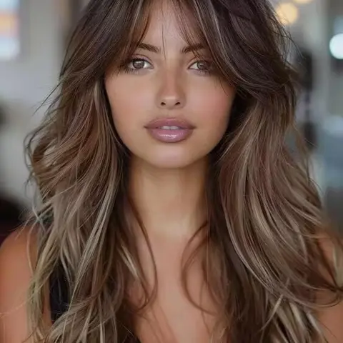 24 Inch Long Layered Cut Wigs for Women, Gorgeous Fluffy Wigs, Synthetic Curly Wigs, Synthetic Full Machine Wigs for Party, Daily Use, Synthetic Fiber Wig, Fashion Fluffy Wigs, Synthetic Material Wigs, Curled Wig