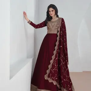 Women's Party Wear Gown with Formal Style - Womenswear