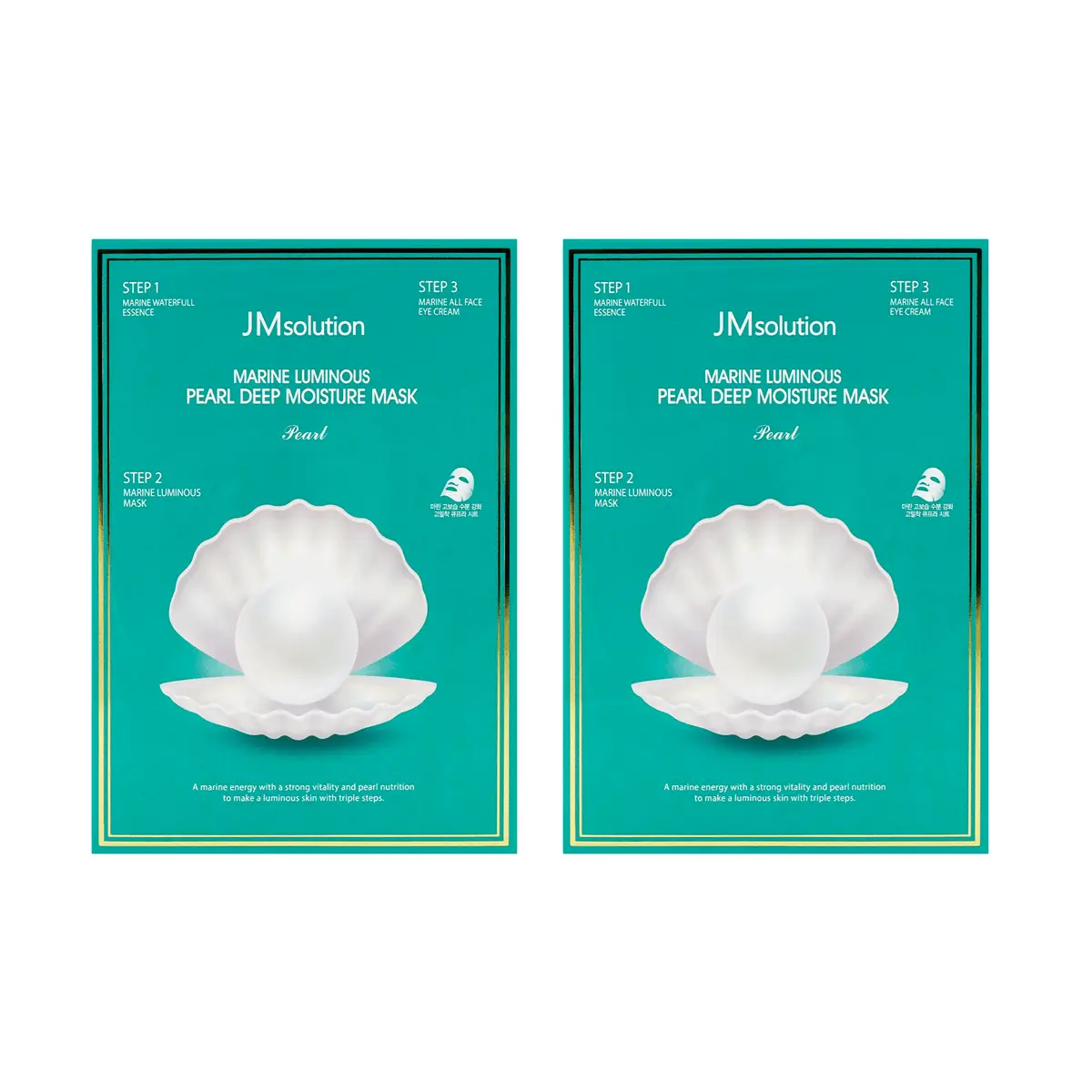 JMsolution Korean Pearl Deep Hydration Mask - 20 Pack