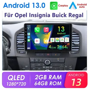 Hizpo Car Radio Carplay Android 14 for Opel Insignia 2009 - 2013 for Buick Regal 2009 - 2013 Navigation GPS Stereo Autoradio