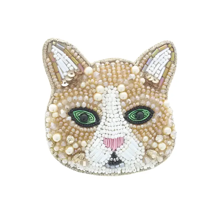 Sequin Brooches